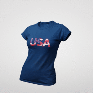 USA Women’s T-Shirt – Patriotic American Tee