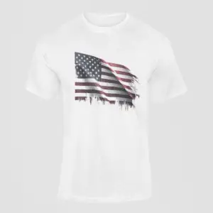 USA Flag T-Shirt – Patriotic American Flag Tee
